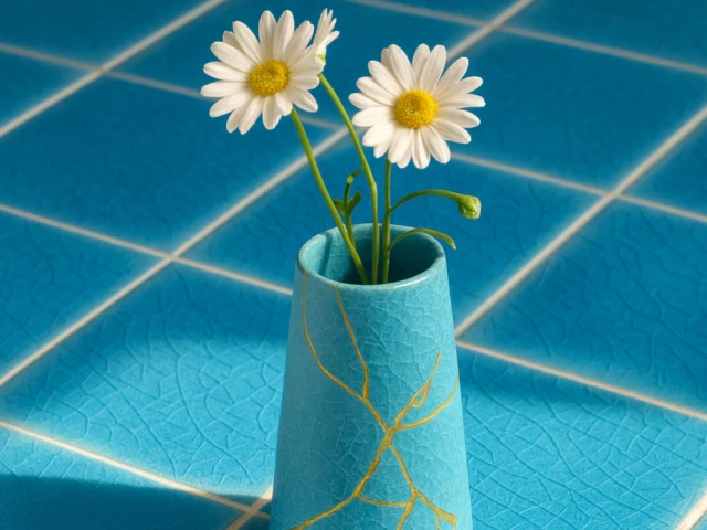 Le dire avec des craquelures