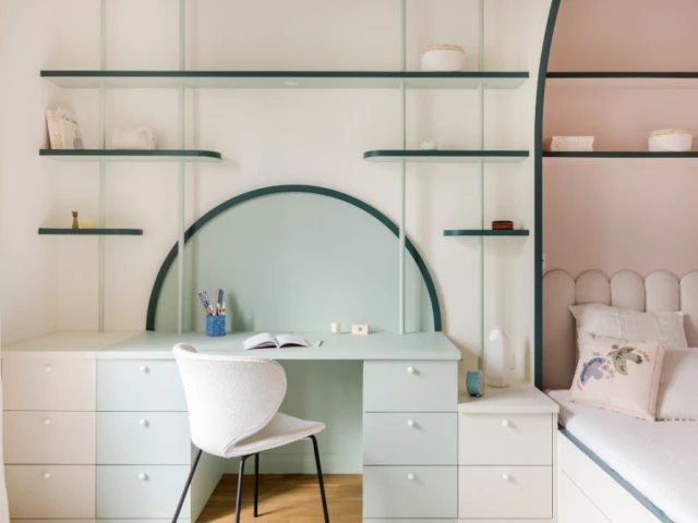 Six semaines de travaux ont été nécessaires pour transformer cette chambre