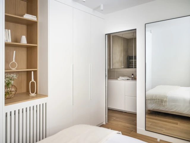 La nouvelle chambre et sa salle de bain