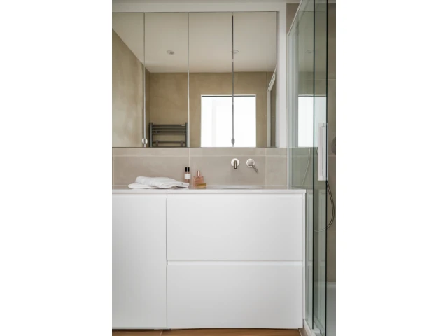Une salle de bain optimisée