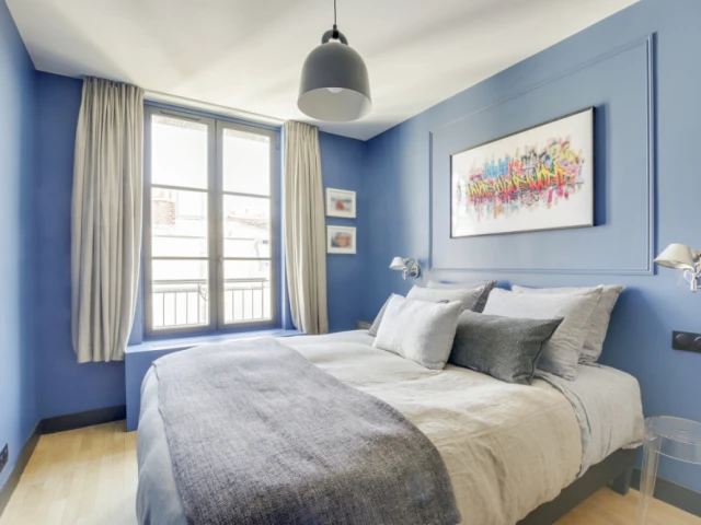 Effet cocon dans une chambre d'adolescent 