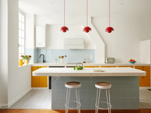 La cuisine après l'intervention de Maison Claire Clerc