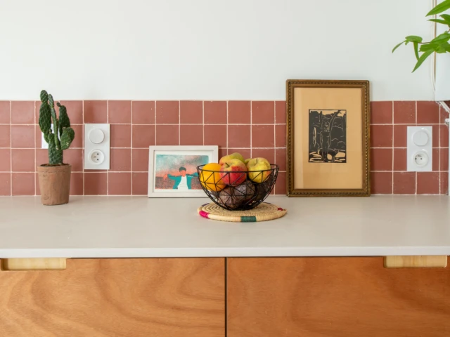 Projet de crédence de cuisine avec N Studio