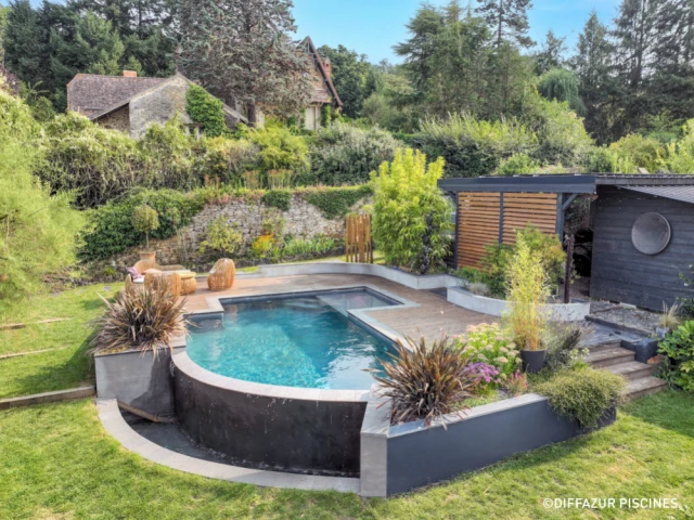 Catégorie piscine familiale de forme libre de moins de 40 m2 : Trophée d'Argent