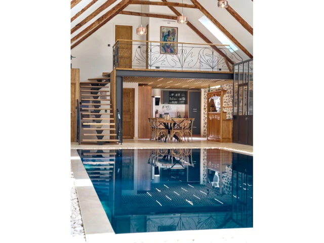 Catégorie piscine intérieure : Trophée d'Argent