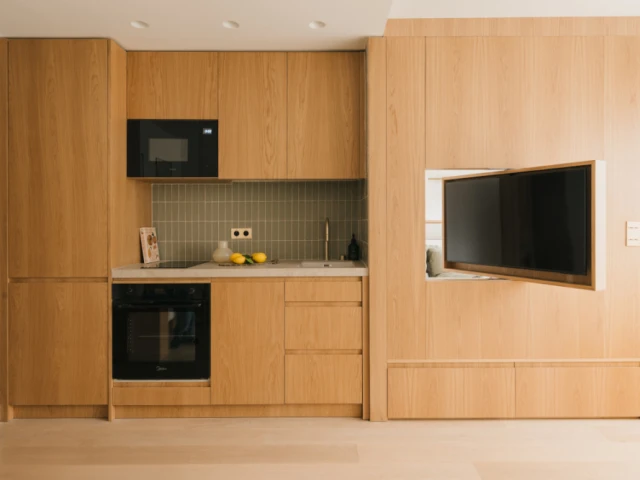 Un aménagement en enfilade 