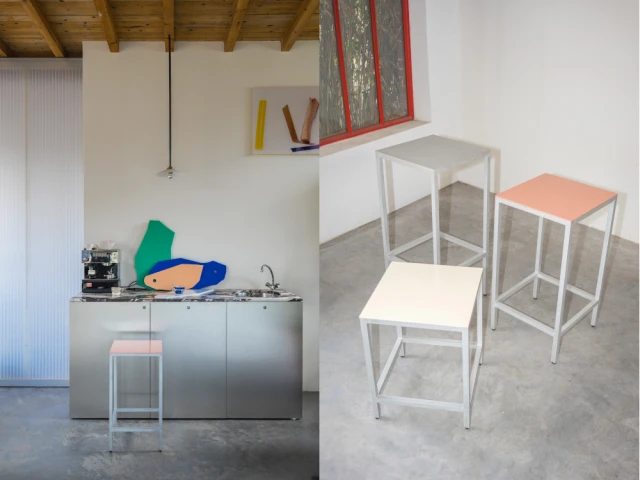 Le tabouret alu de Muller Van Severen