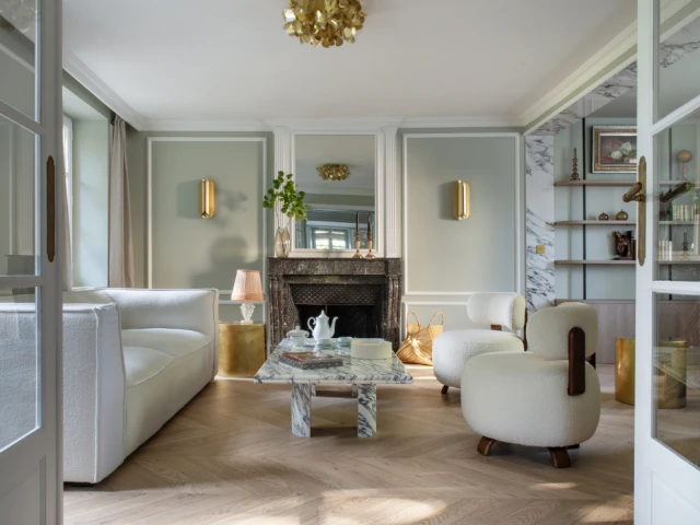 Le salon de la maison principale