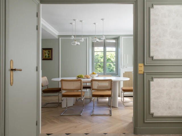 La nouvelle salle &agrave; manger