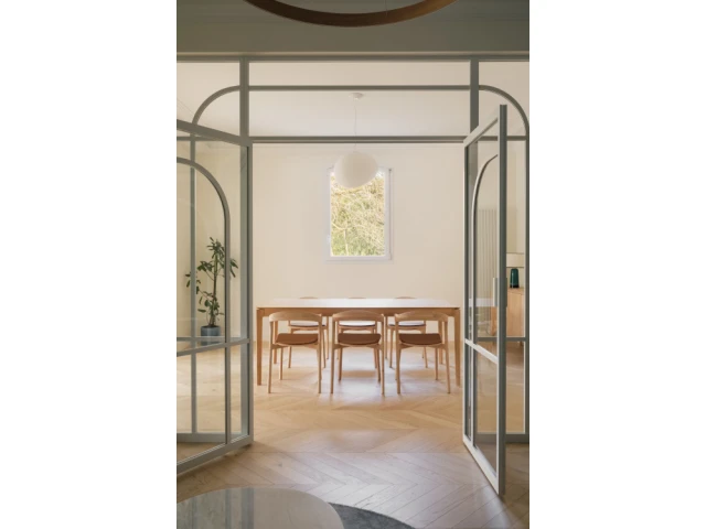 Vue depuis le nouveau salon télé 