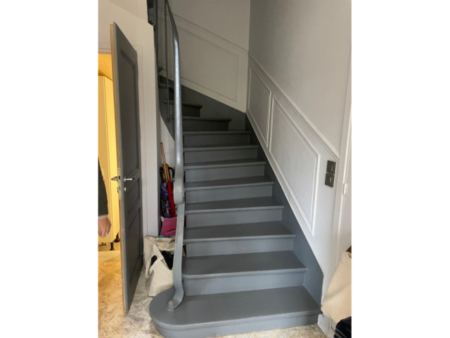 L'escalier avant travaux
