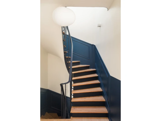 L'escalier après rénovation 