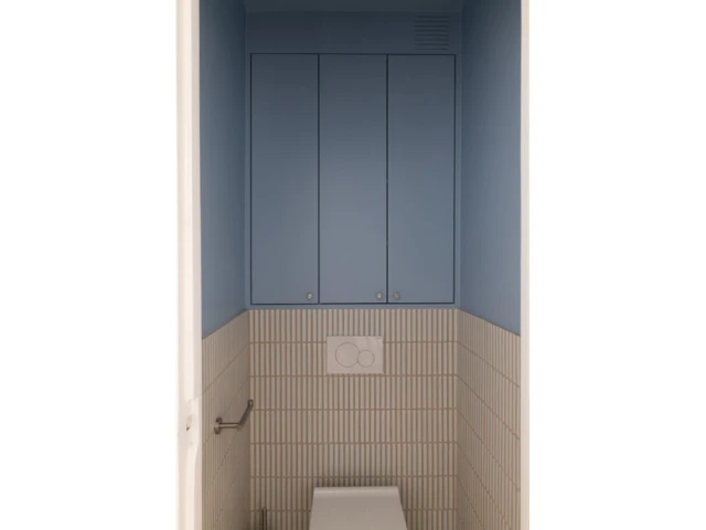 Des placards qui se fondent dans le décor 