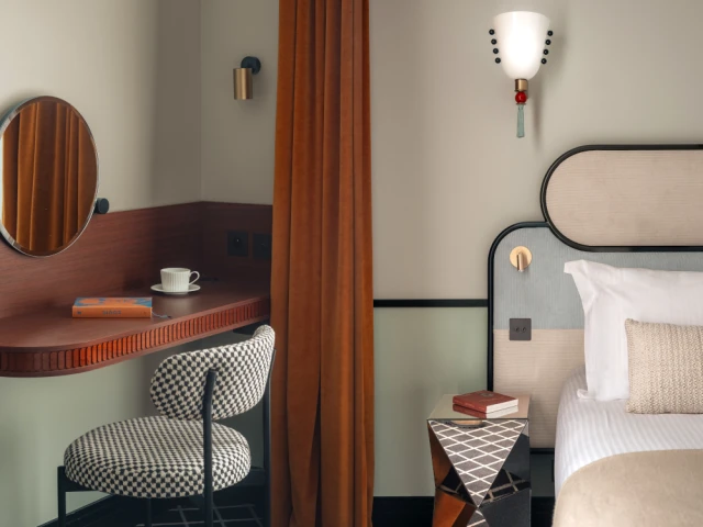 Le sens du détail jusque dans les luminaires - Des chambres intimistes 