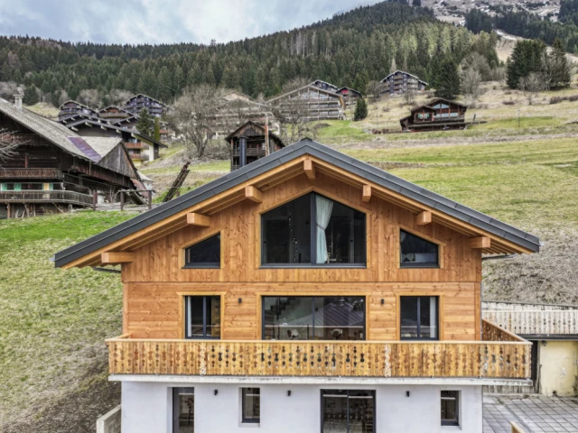 La chalet rénové