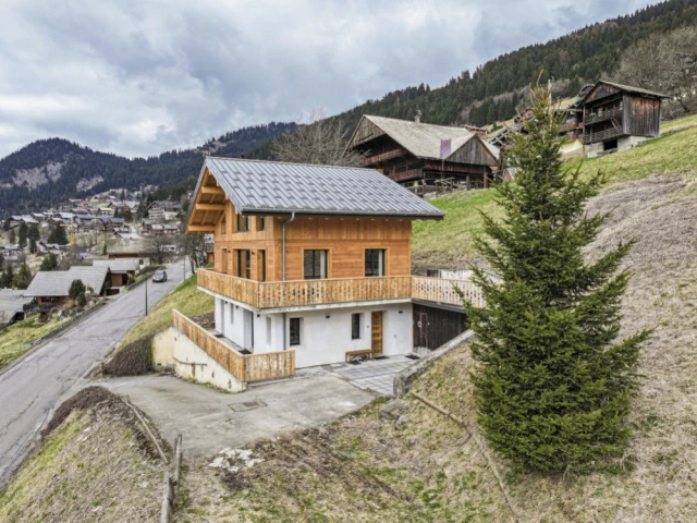 L'extérieur après la rénovation 