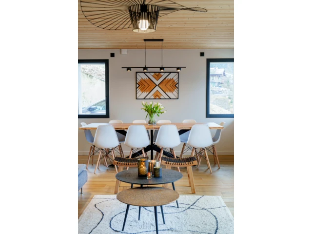 La salle à manger après les travaux 