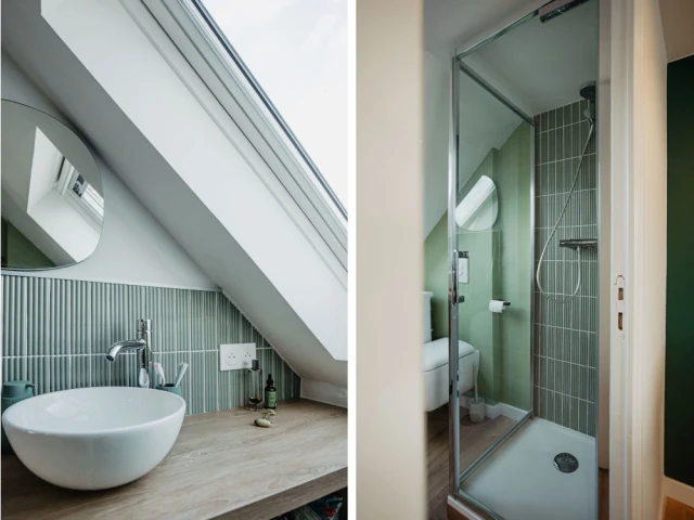 Apr&egrave;s : une salle d'eau moderne, compacte et &eacute;l&eacute;gante