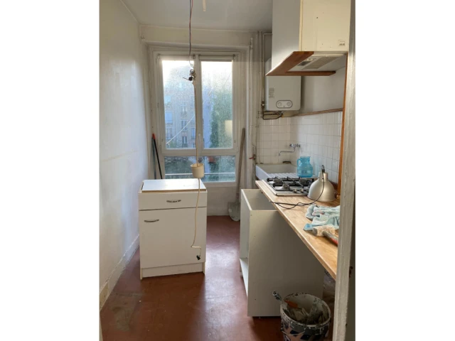 La cuisine avant les travaux 