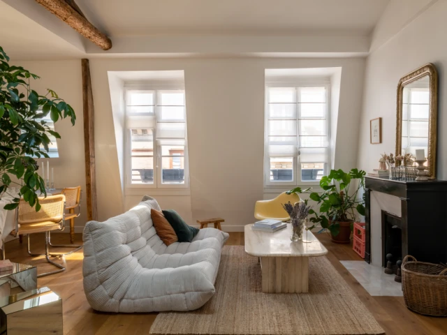 Le salon après les travaux 