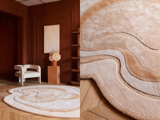 Tapis Sahara, Toulemonde Bochart et Anne-Sophie Pailleret 