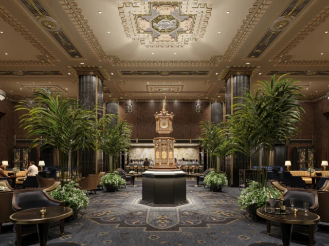 Le Waldorf Astoria est une ode &agrave; l'&acirc;ge d'or de l'Art d&eacute;co