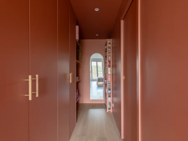 Le nouveau dressing couloir 