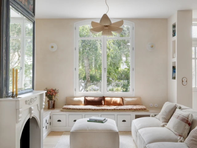 Le salon de la maison 