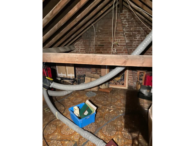 Les combles avant les travaux 