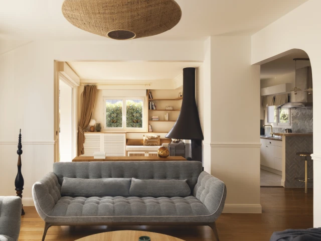 Vue du rez-de-chauss&eacute;e 