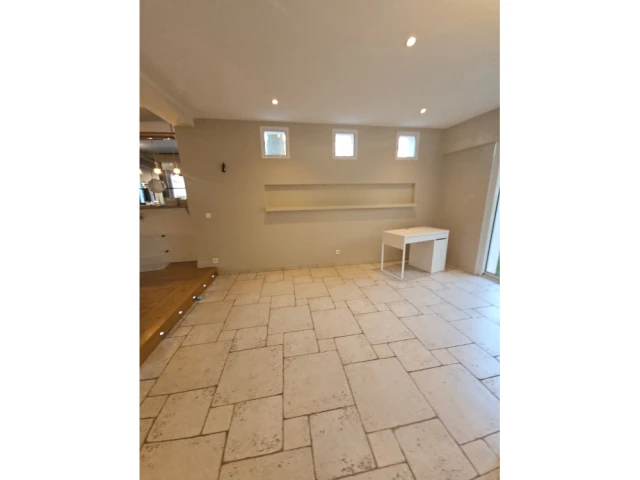 La salle &agrave; manger avant les travaux 