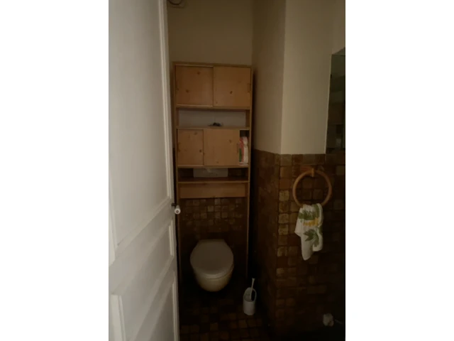 Les WC de l'entr&eacute;e avant les travaux 