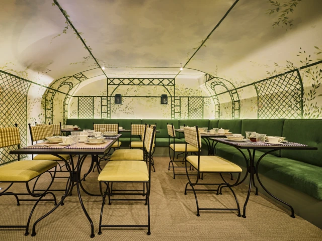 La salle de petit d&eacute;jeuner 