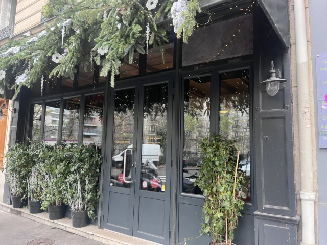 L'ancienne devanture du restaurant 