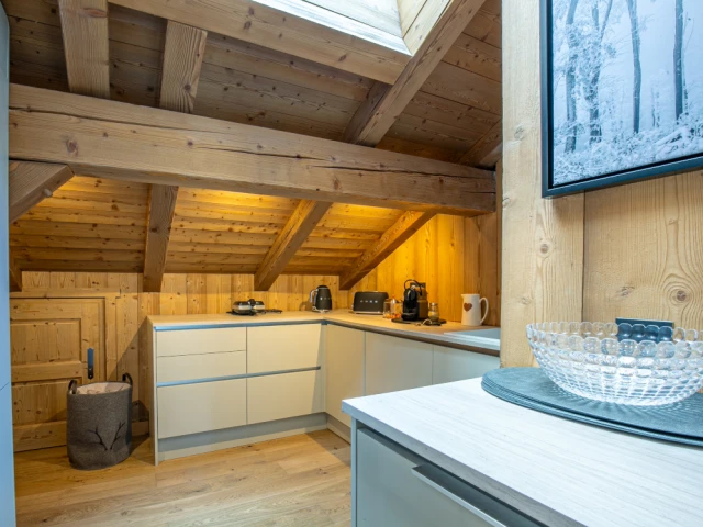 L'arri&egrave;re-cuisine apr&egrave;s les travaux 