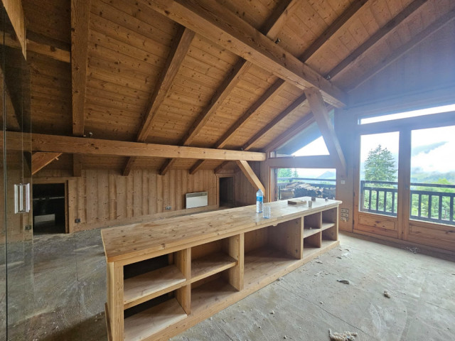 La salle &agrave; manger avant les travaux 