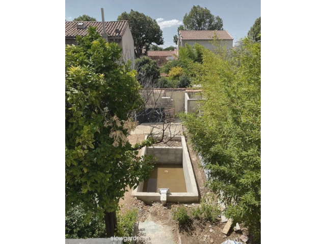 La piscine avant travaux 