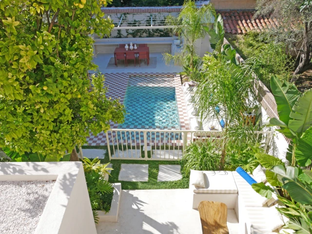 La piscine apr&egrave;s travaux 