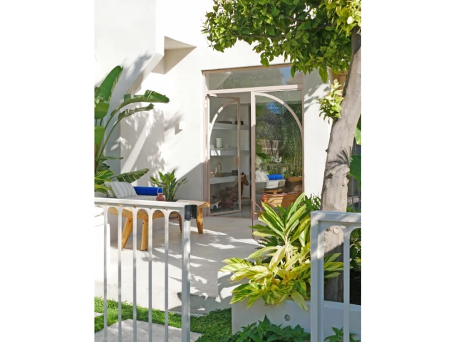 La terrasse apr&egrave;s les travaux 