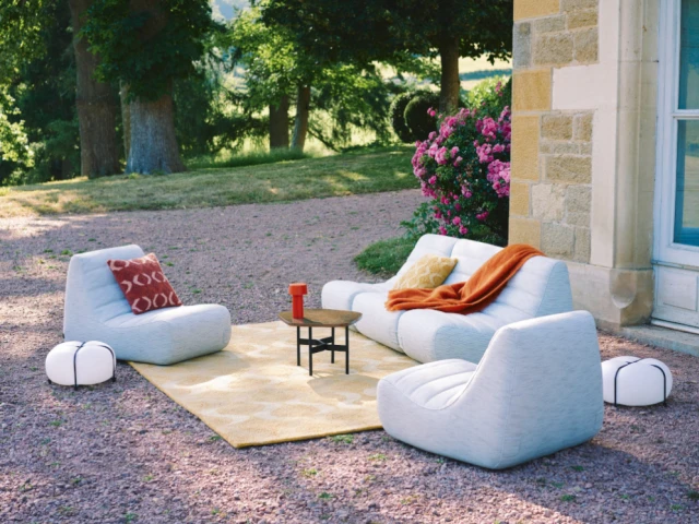 Un coin d&eacute;tente &agrave; ciel ouvert 