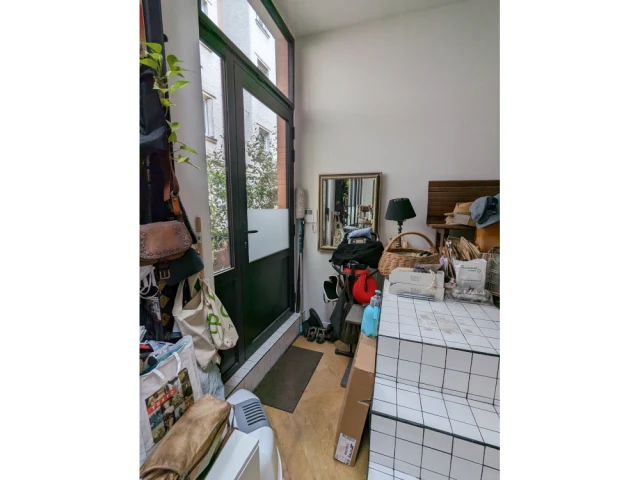 L'entr&eacute;e avant la r&eacute;novation 