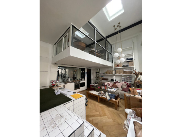 Le loft avant travaux 