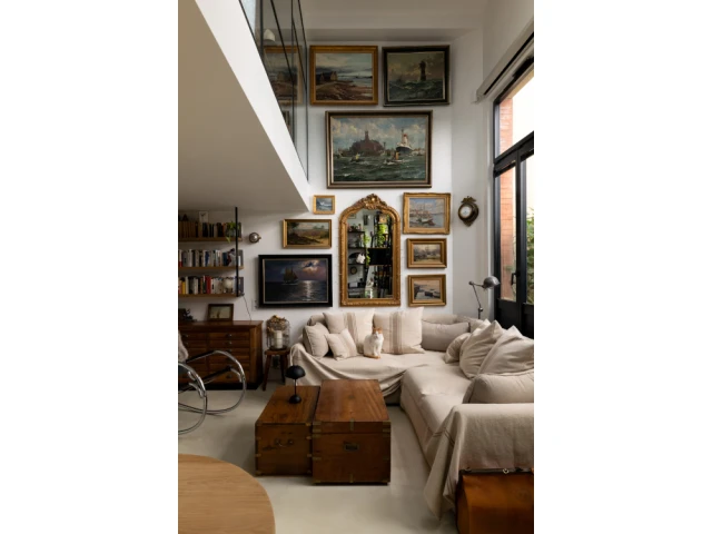 Vue de la double hauteur 