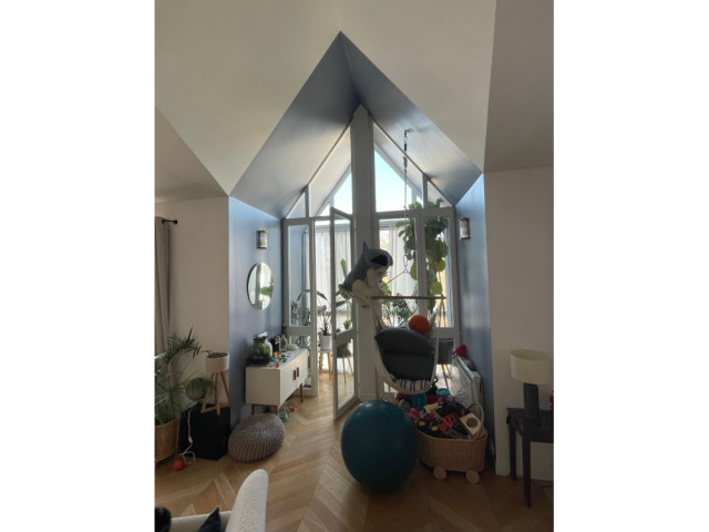 La loggia avant les travaux 