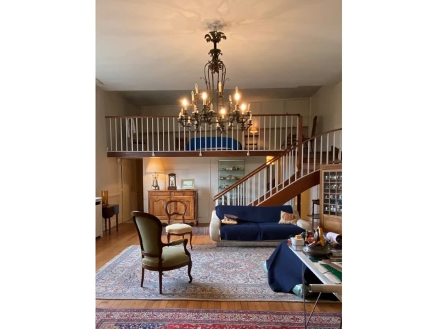 L'ancien grand salon du premier &eacute;tage 