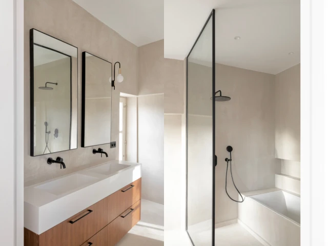 La nouvelle salle de bain parentale 