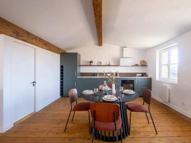 La cuisine apr&egrave;s la r&eacute;novation 