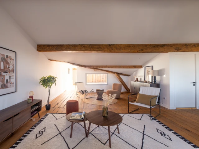 Et la lumi&egrave;re fut  - La pi&egrave;ce de vie apr&egrave;s la r&eacute;novation 