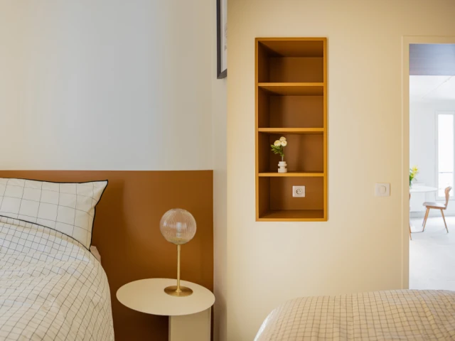 La chambre apr&egrave;s les travaux 