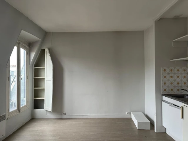 L'espace nuit avant les travaux 